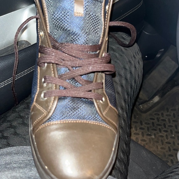 LOUIS VUITTON High Top Damier Geant
Sneakers Navy US 8 - Picture 3 of 6